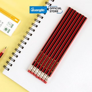 Bút chì lục giác có tẩy 2b/hb