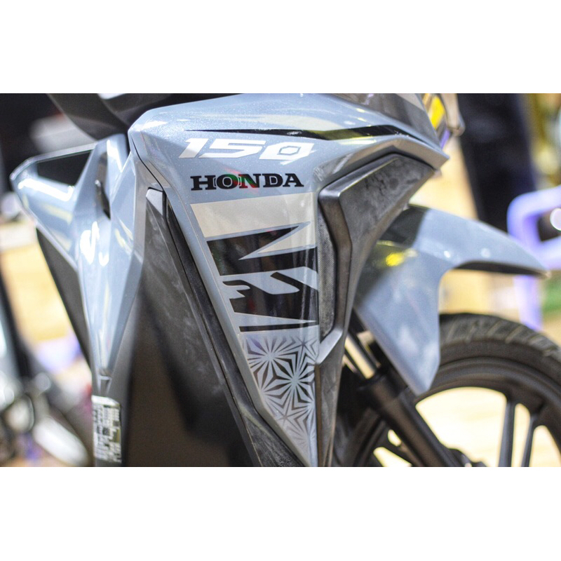 Tem chế vario 150 xám xi măng