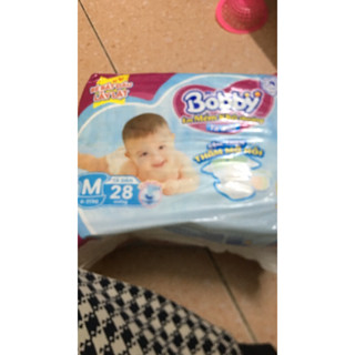 Bỉm tã dán bobby M28+2miếng / L40 6 miếng  / XL36/ M76