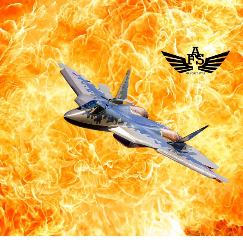 Áo polo Cao cấp máy bay chiến đấu tàng hình SU-57