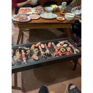 bếp nướng than hoa loại dài