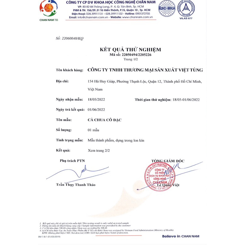 4 HỘP Cà chua cô đặc Bà Bếp 198 gram