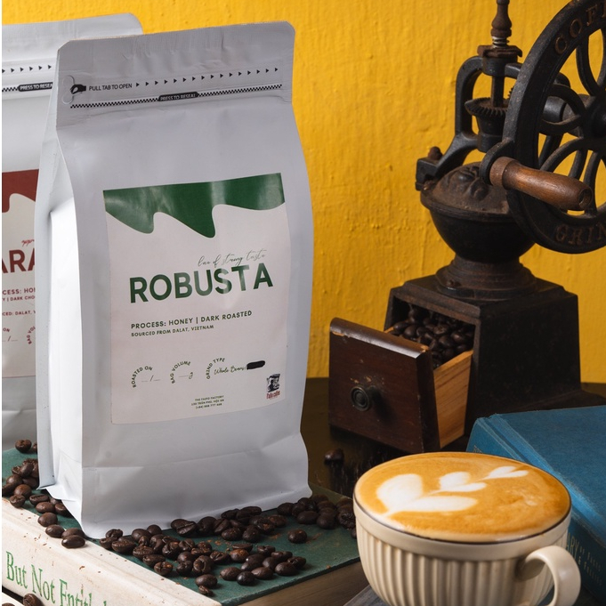 Cà phê 100% Robusta - Faifo Coffee - 500g