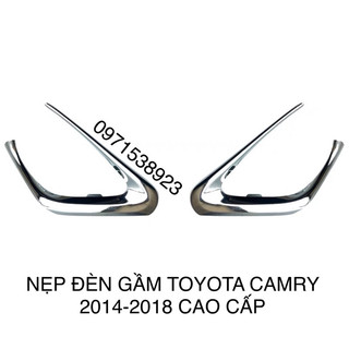 2 nẹp đèn gầm toyota camry 2015-2018 cao cấp giá rẻ