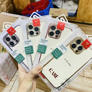 Ốp KST DESING trong suốt camera mạ viền vuông iphone 15 PROMAX,`15 PRO,14 PRO MAX/14/13/12 Promax/11pro/11pro max/XS MAX