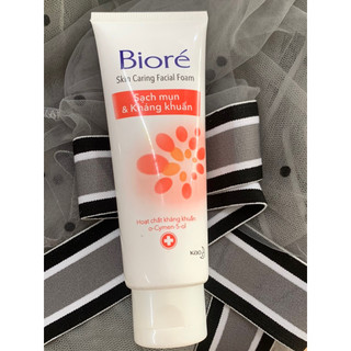 SỮA RỬA MẶT BIORE' Cam ( Sạch mụn & Kháng khuẩn )100g