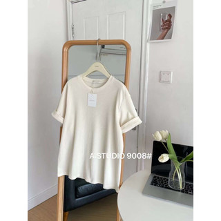 Áo thun cổ tròn basic đơn giản thoải mái