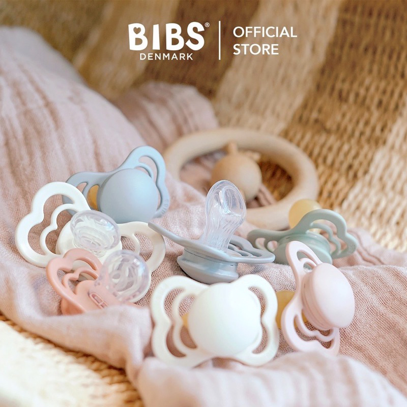 Ti Giả Bibs Couture: Núm Vát Chống Hô/ Vâu Cho Bé Chất Liệu Silicone