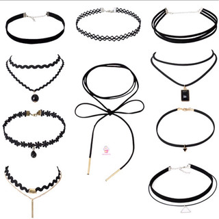 DÂY CHUYỀN - VÒNG CỔ CHOKER LOẠI NGẮN ĐEO SÁT CỔ