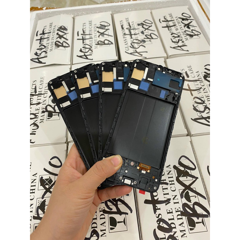 Màn hình samsung A30/A50/A50s khung 2ic new
