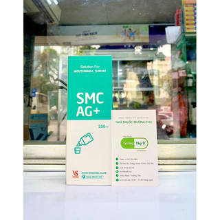 Nước súc miệng nano bạc sát khuẩn smc ag+