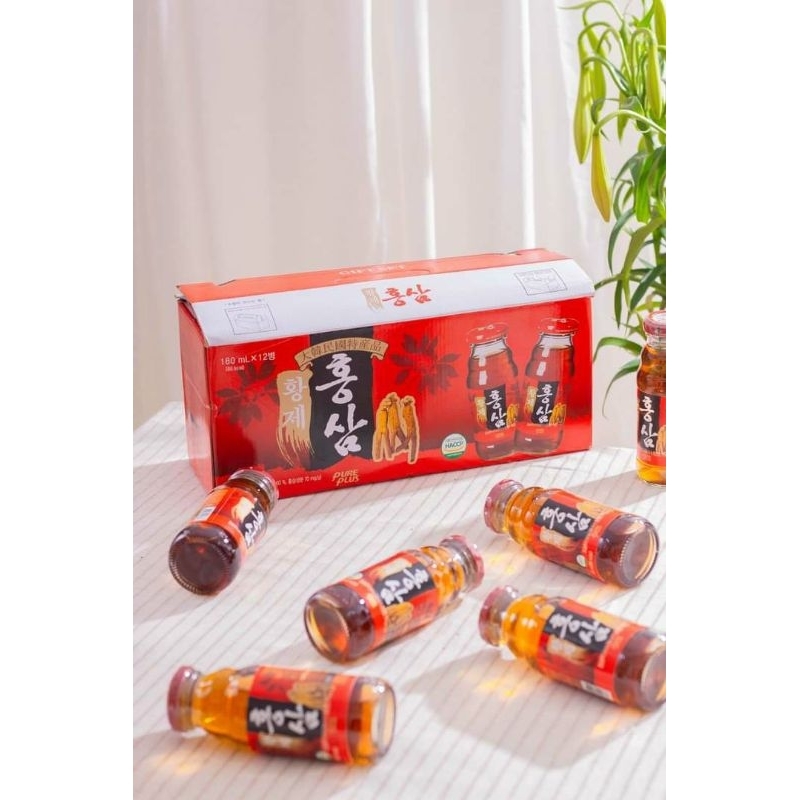 Nước hồng sâm hoàng đế Hàn Quốc (hộp 12 chai)