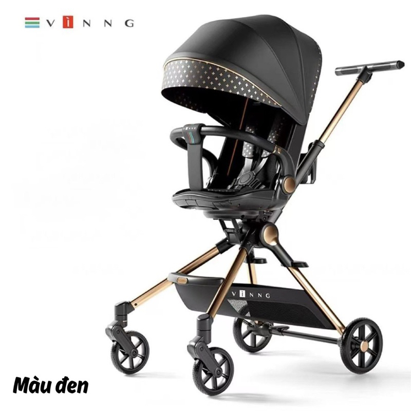 Xe đẩy gấp gọn đảo chiều Vinng Q7 cho bé