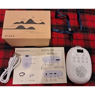 [Giá gốc] Loa LÁ BỒ ĐỀ siêu nhỏ nhẹ, pin lâu, nghe tắm ngôn ngữ, nghe Tiếng Anh (có nội dung niệm phật không xóa được)