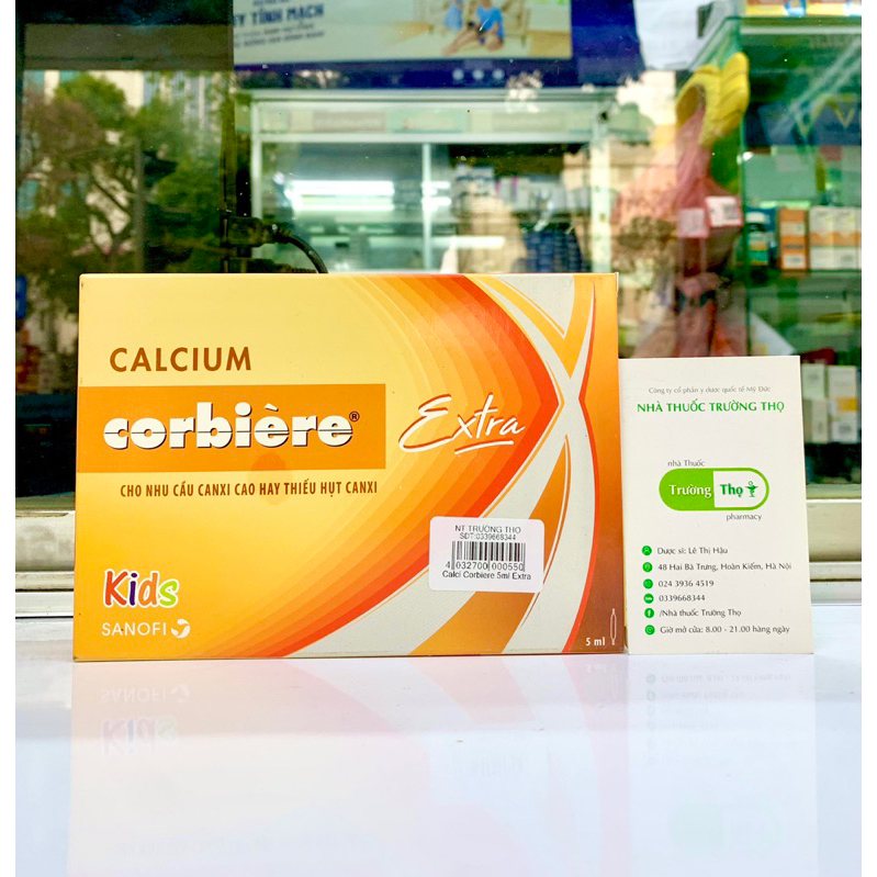 Calcium Corbiere Extra Sanofi Bổ Sung Canxi