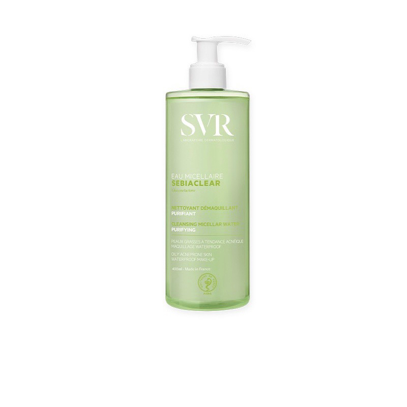 Nước tẩy trang cho da dầu mụn SVR Sebiaclear Eau Micellaire 400ml- T Store Vn