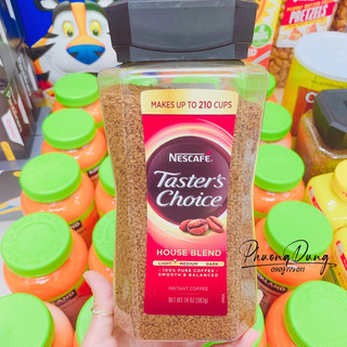 397g NESCAFÉ cà phê hòa tan Nes cafe Taster's Choice Instant Coffee House Blend chuẩn Mỹ