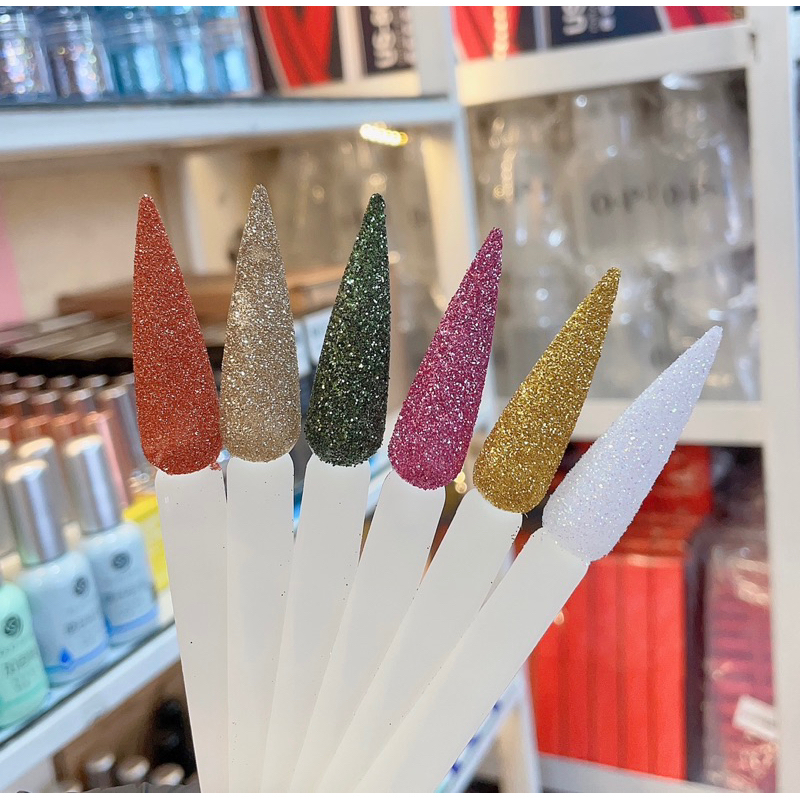 Nhũ rắc mịn kim cương siêu sáng HK NAIL ACCESSORIES 15g 40g