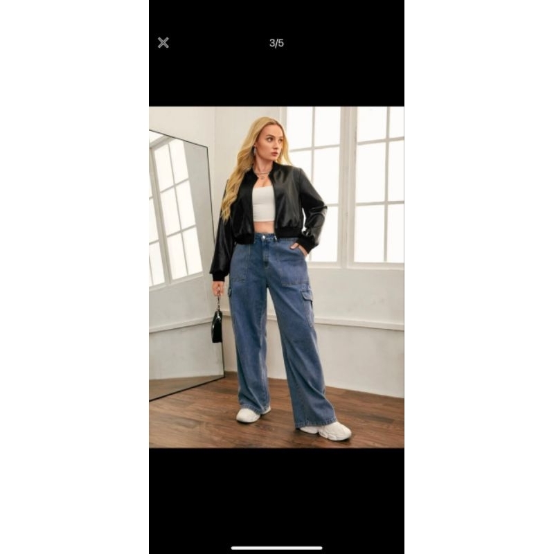 Áo Khoác Da Bomber Big Size