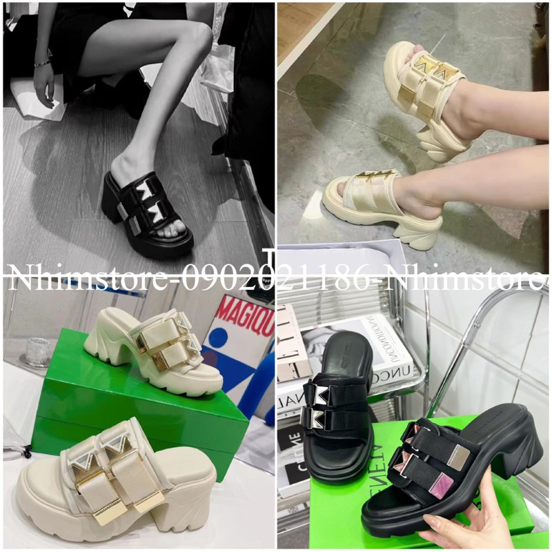 Guốc đế dầy quai bản mẫu mới nhất 2023, hàng quảng châu cao cấp đầy đủ hộp túi xách ,