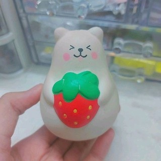 Squishy Gấu Dâu🍓(đọc kĩ mô tả)