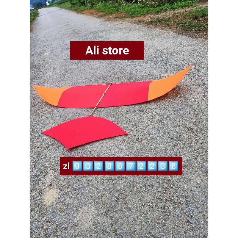 Diều sáo phối màu giá rẻ 1,5m--2m