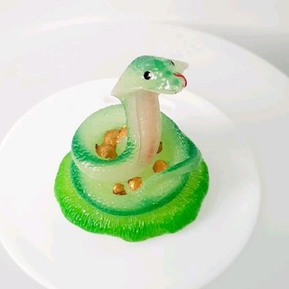 🐍🐍Tượng 12 con giáp, poly dạ quang size nhỏ - Tuổi Tỵ