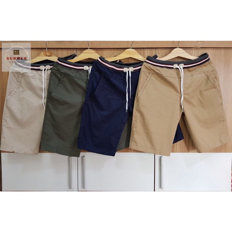 Quần Sọt Nam Lưng Thun Chất Kaki  LD94