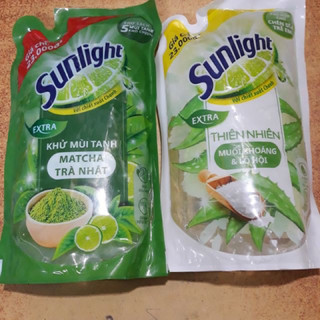 Nước rửa chén Sunlight muối khoáng lô hội túi 750g