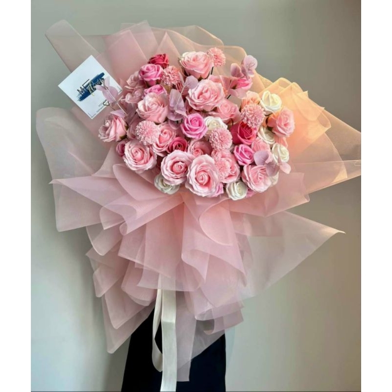 XẤP 20 TỜ GIẤY GÓI 1 MẶT TRƠN BÓNG MỜ ĐỦ MÀU