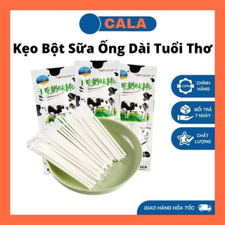 1 bịch kẹo bột sữa bò ống dài tuổi thơ