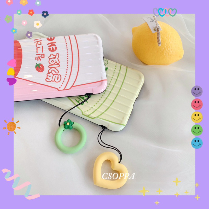 Nhẫn đeo ngón tay giữ điện thoại dạng tròn 🌼 & trái tim 💓