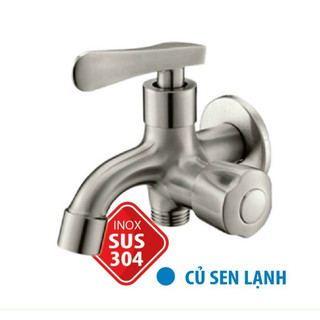 Vòi củ sen tắm lạnh inox sus 304 giá rẻ tại tphcm