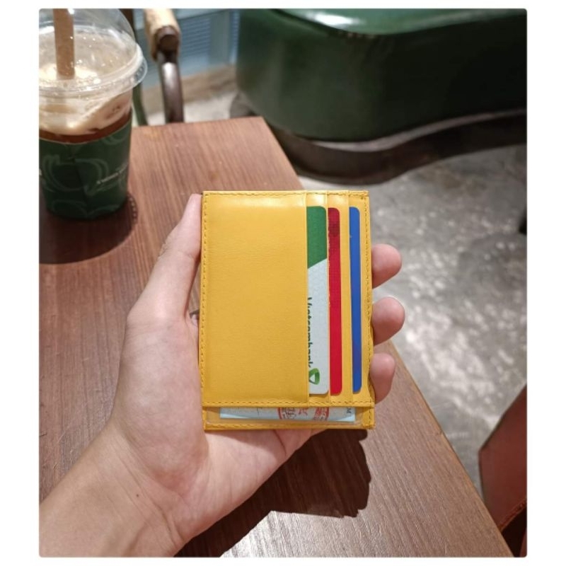 Ví Card Unisex Da Thật - Chế Tác Độc Quyền Tại Hoahandmade