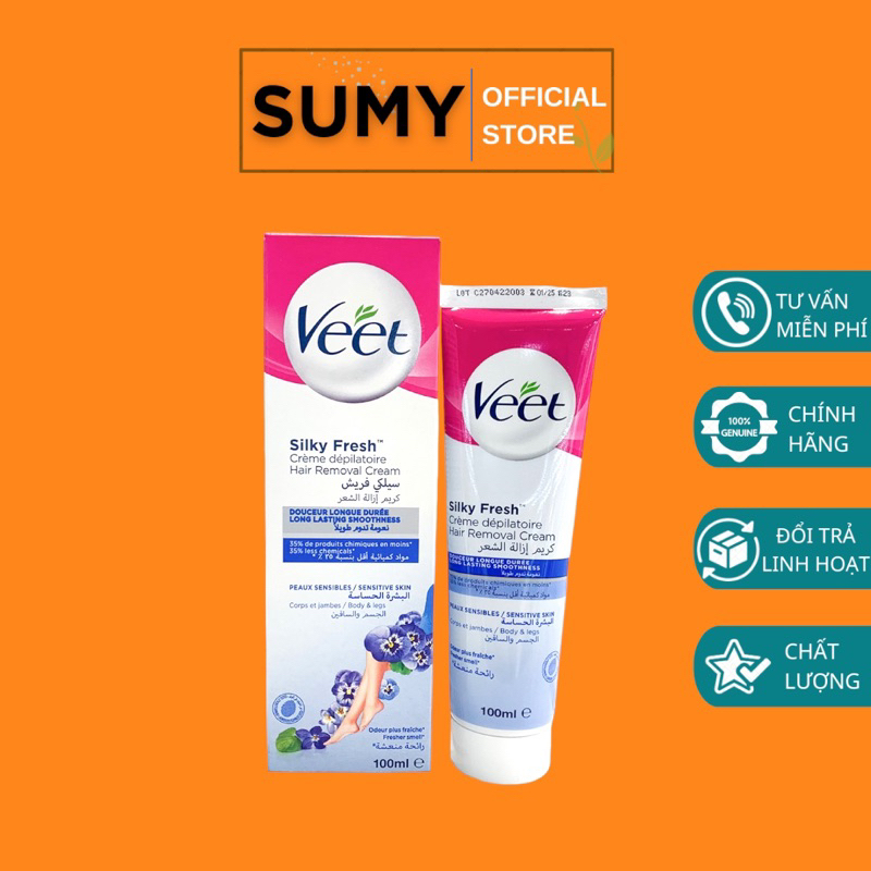 Kem Tẩy Lông VEET của pháp 100ml