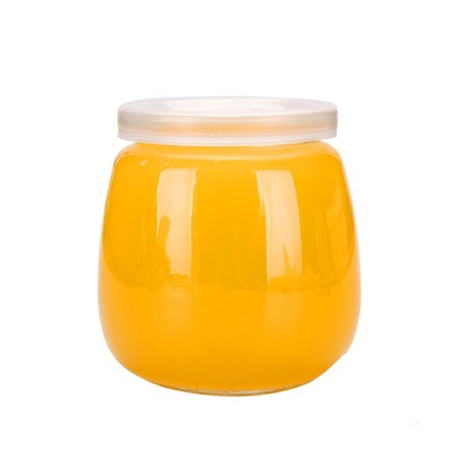 Combo 10 hũ sữa chua thủy tinh 200ml đáy bầu kèm nắp