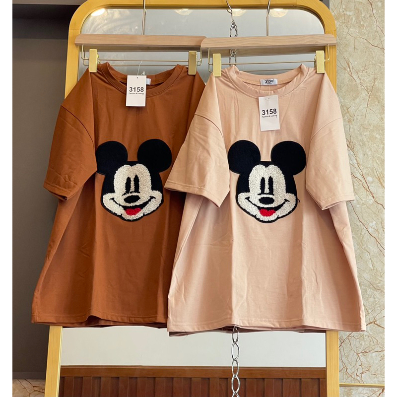 Áo thun 3158 Thêu mickey