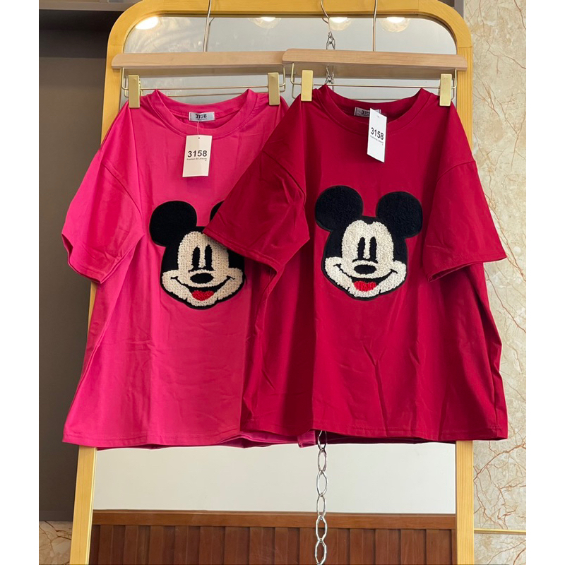 Áo thun 3158 Thêu mickey