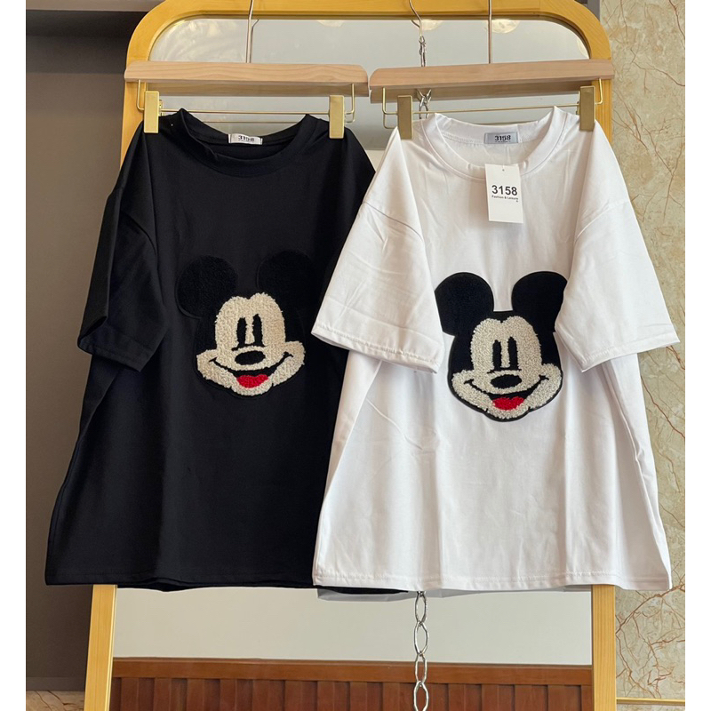 Áo thun 3158 Thêu mickey