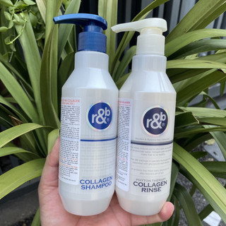 Gội xả ngăn rụng tóc R&B COLLAGEN PHYTON THERAPY 450mlx2