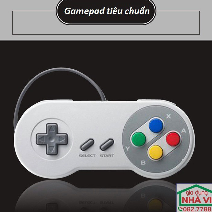 Tay cầm chơi game máy điện tử 4 nút Nintendo NES