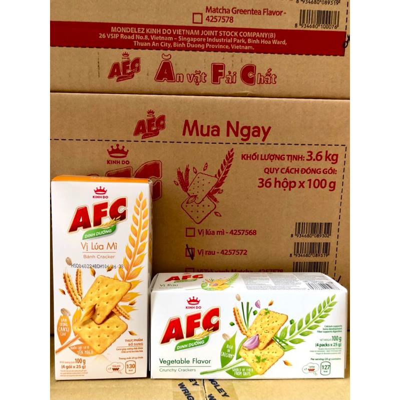 Bánh AFC hộp 100g