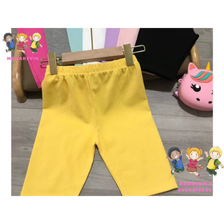Quần Legging Cho Bé Gái Basic Dáng Lửng  Size 8-20Kg