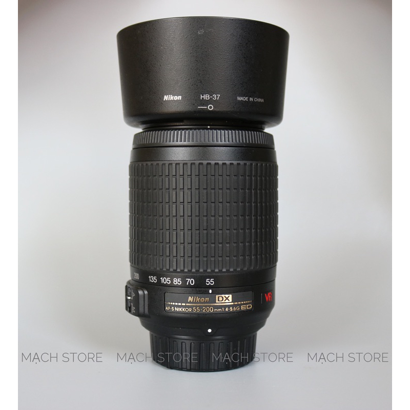 ỐNG KÍNH NIKON DX AF-S NIKKOR 55-200MM F/4-5.6G ED VR