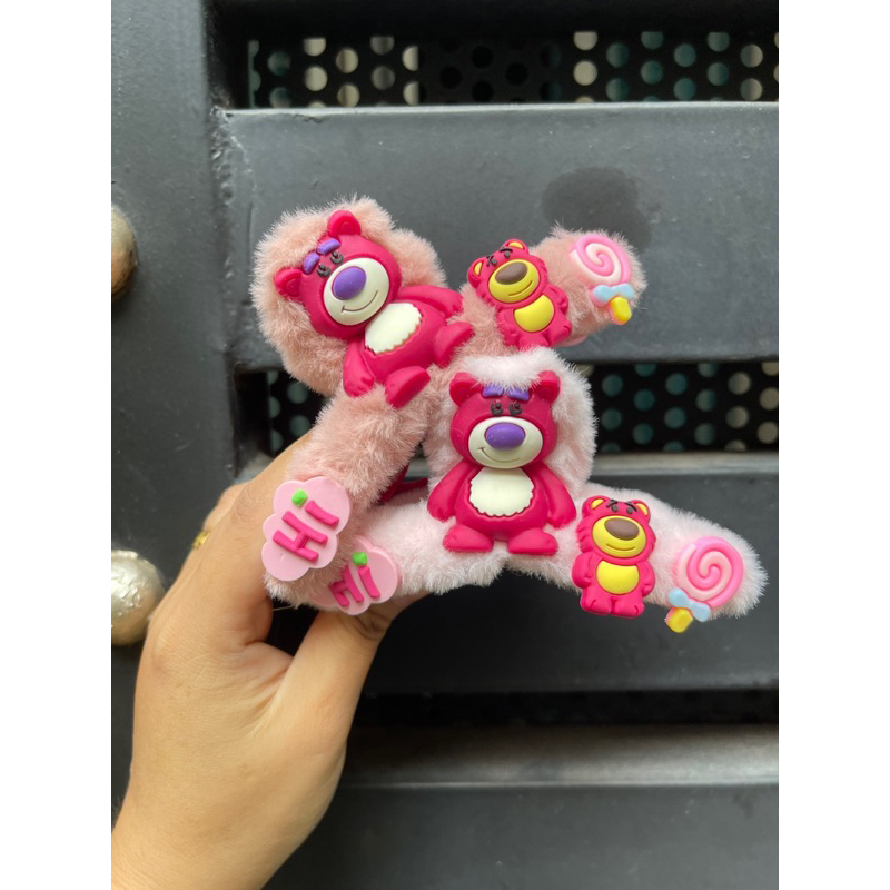 Cặp Tóc Lông Mềm Nhiều Hoạt Tiết