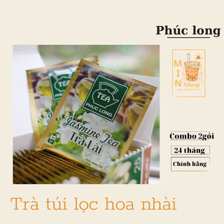 Combo 2gói trà túi lọc hoa nhài Phúc long