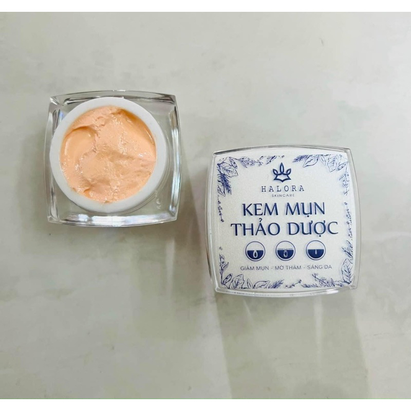 Kem mụn mờ thâm sáng da ACNE CREAM Halora