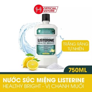 Nước súc miệng Listerine chanh muối 750ml