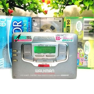 Máy nghe nhạc băng tape cassette Sony Walkman WM-GX654 bản đặc biệt được mod đèn nền rất đẹp tặng kèm băng