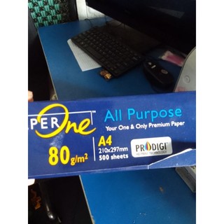 Thùng 5 ram giấy A4 paperone  80gsm